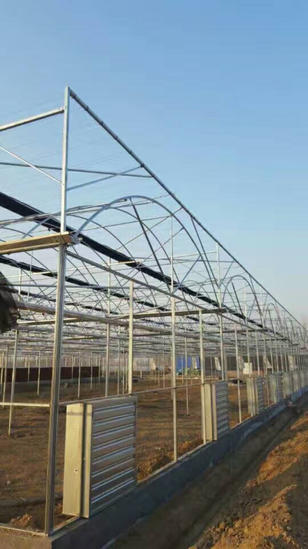 陕西省玻璃温室—连栋温室造价 - 智能温室大棚,连栋温室大棚,玻璃